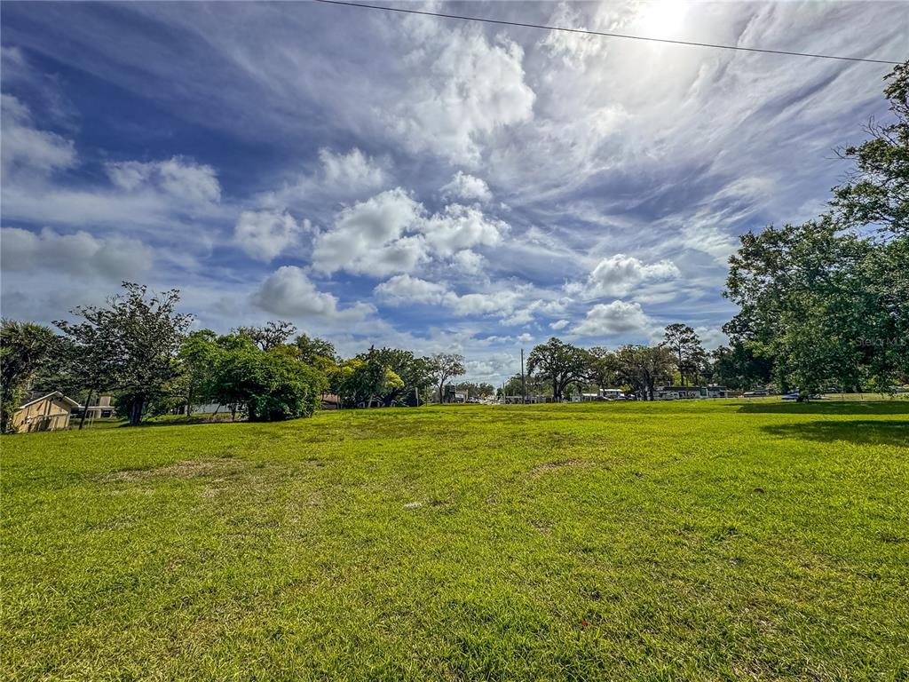 615 Hospital Road Brooksville, FL 34601 - Photo 22 of 75 a view of a big yard with a house