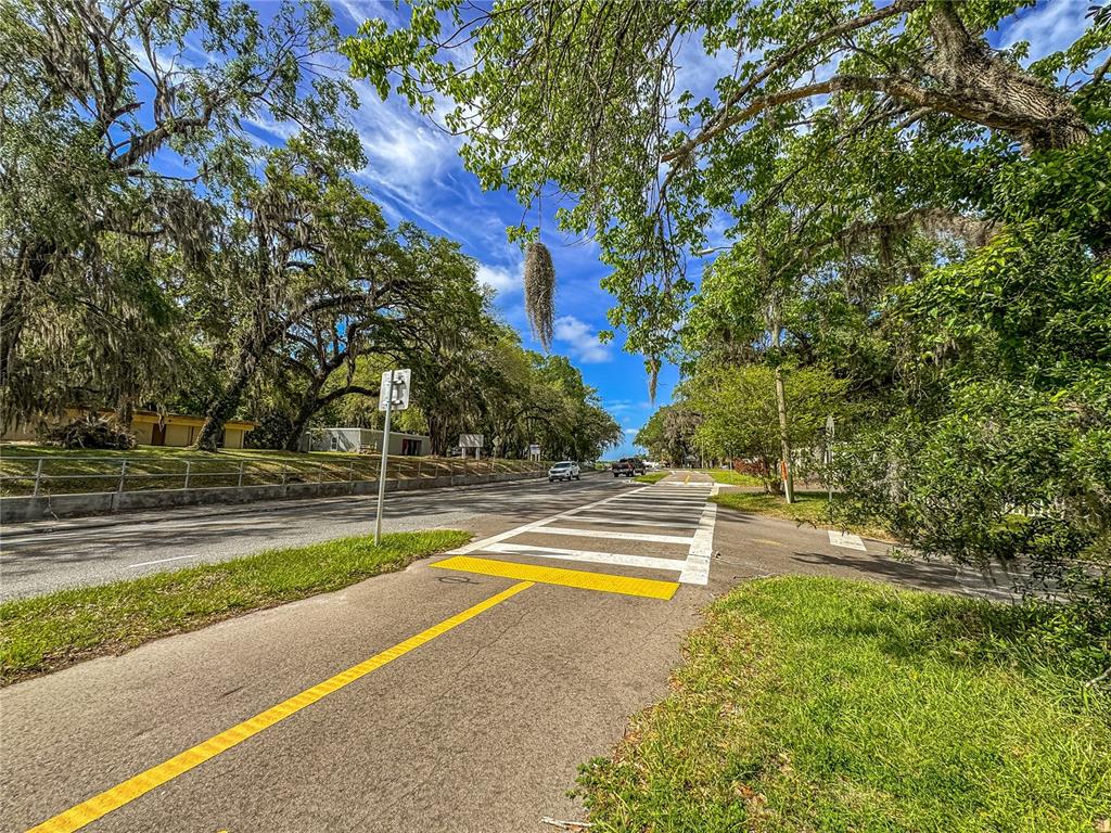 615 Hospital Road Brooksville, FL 34601 - Photo 26 of 75 a view of swimming pool with trees in the background