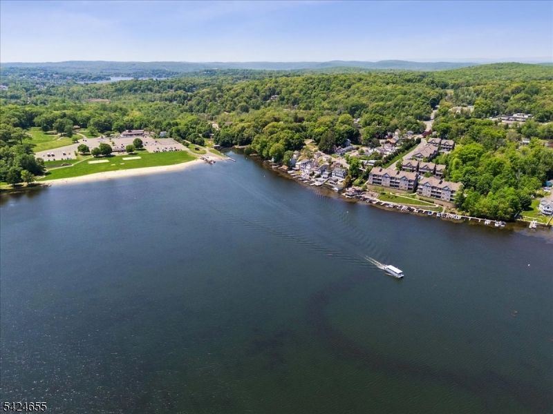 401 Mariners Pointe Hopatcong, NJ 07843 - Photo 36 of 42 a view of a city with mountains in the background