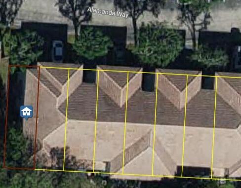 1955 Alamanda Way Riviera Beach, FL 33404 - Photo 25 of 25 an aerial view of house with yard