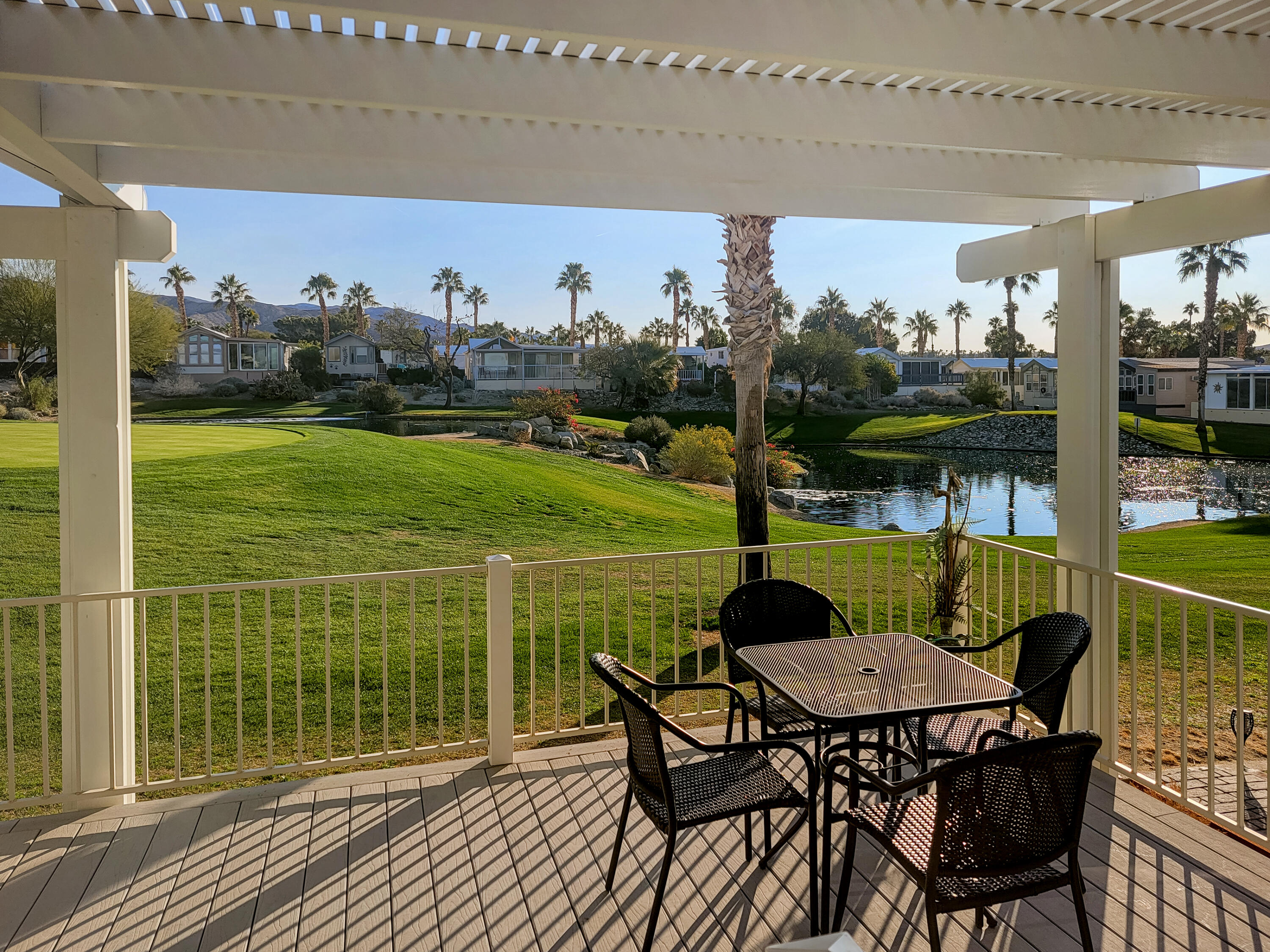 70200 Dillon Road, Unit 656 Desert Hot Springs, CA 92241 - Photo 17 of 18 Deck