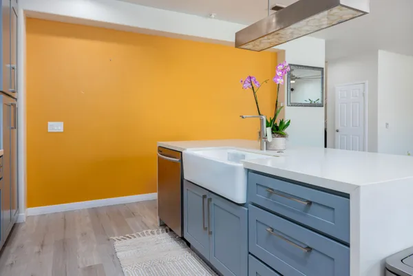 a room with storage and utility