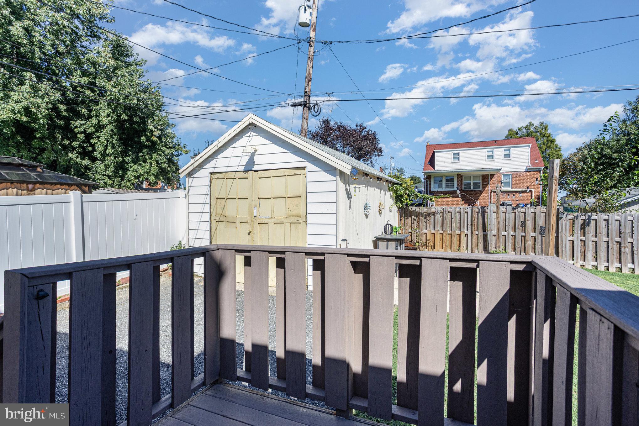 505 47th Street Baltimore, MD 21224 - Photo 34 of 41 a view of a wooden house with a street