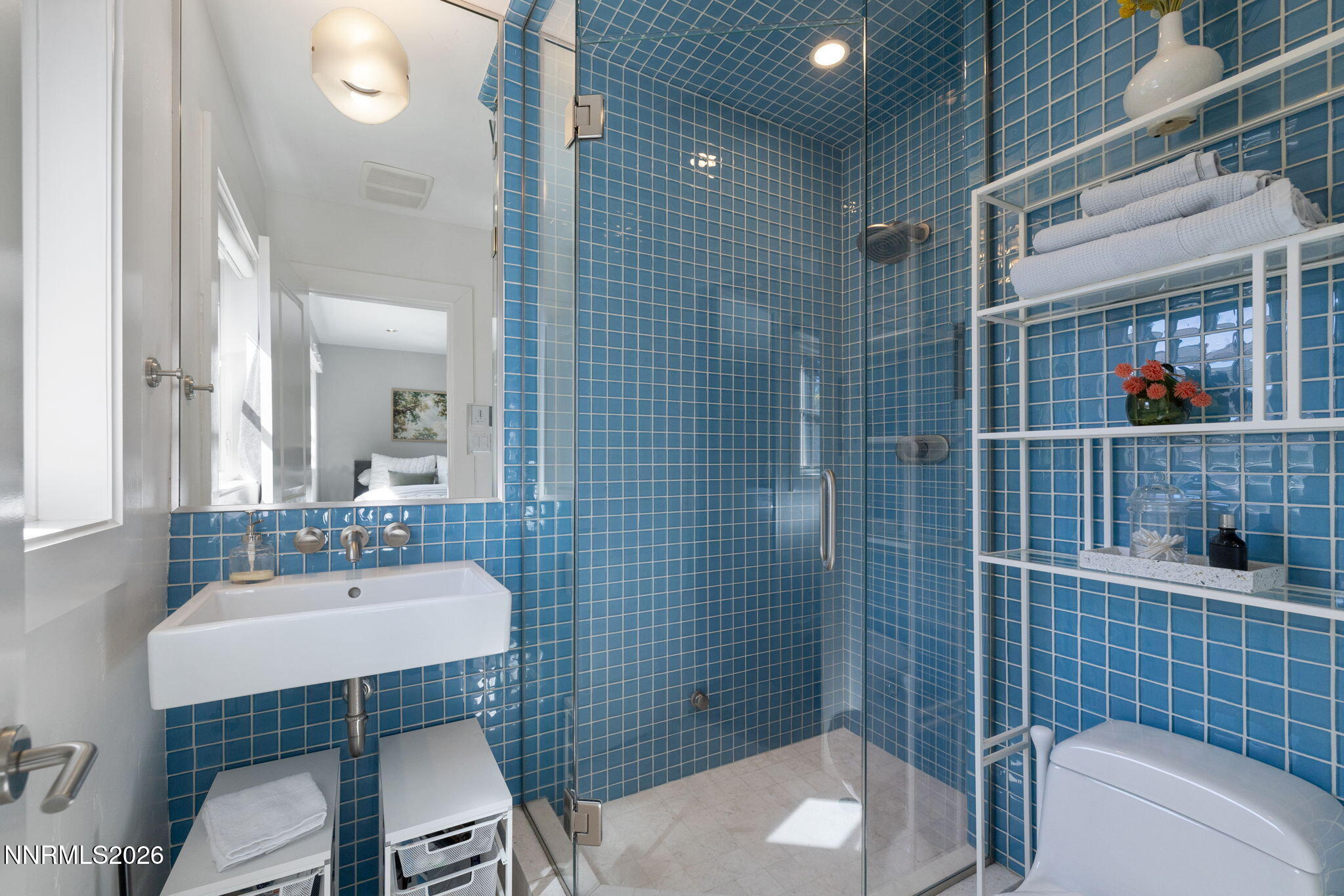 210 Bret Harte Avenue Reno, NV 89509 - Photo 22 of 40 a bathroom with a sink a toilet and shower