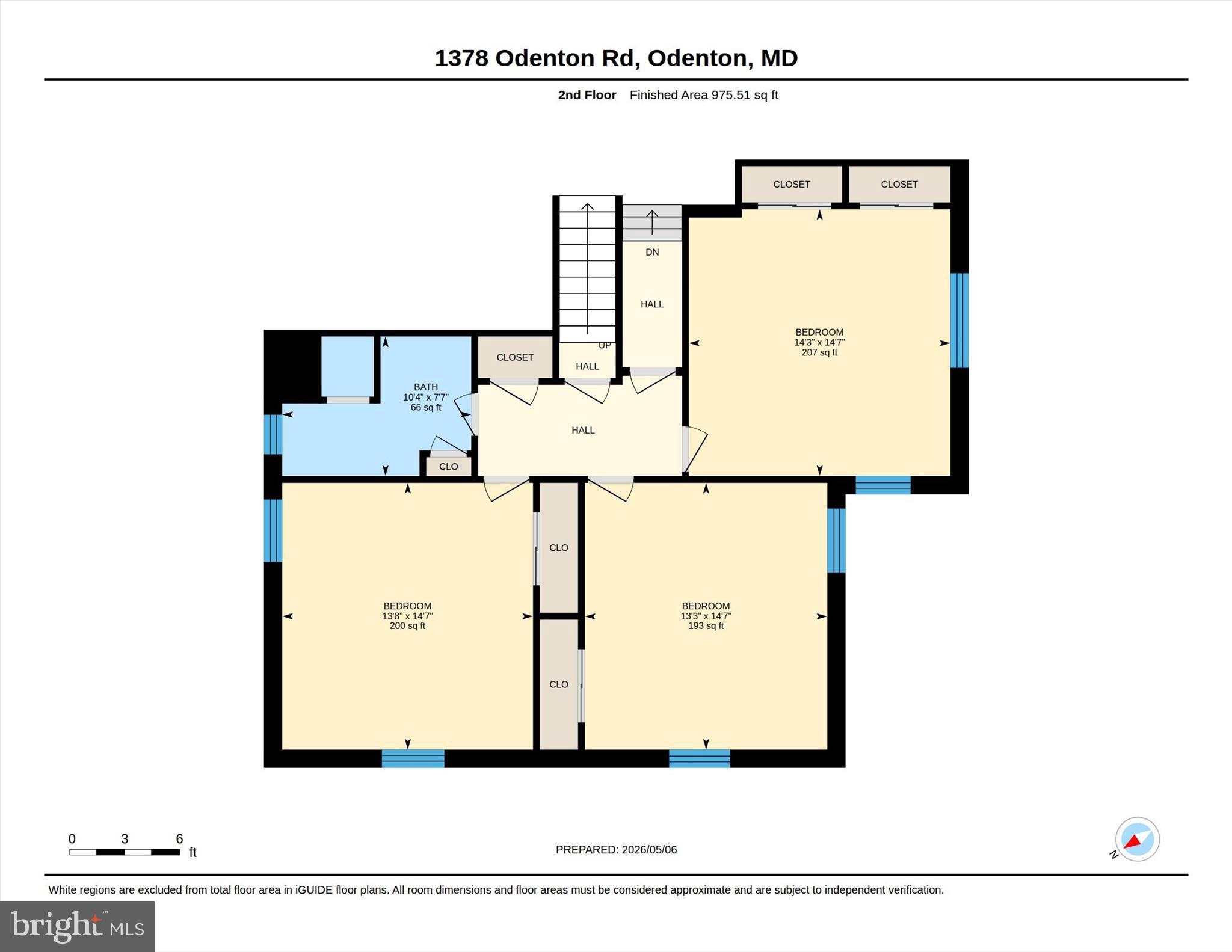 1378 Odenton Road Odenton, MD 21113 - Photo 52 of 56 2nd Floor - floor plan