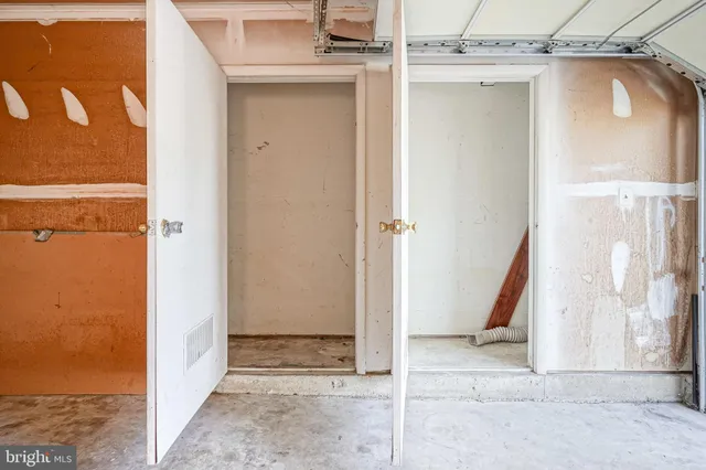 a view of a house with hallway