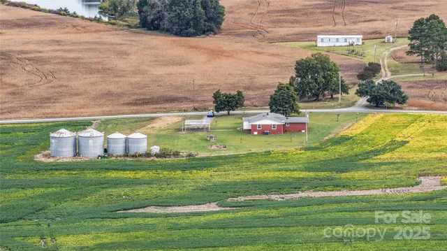 a view of a golf course with an outdoor space