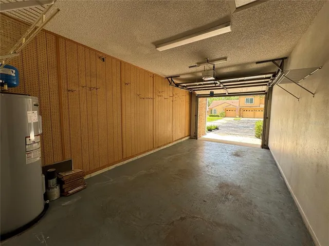 a view of hallway with closet
