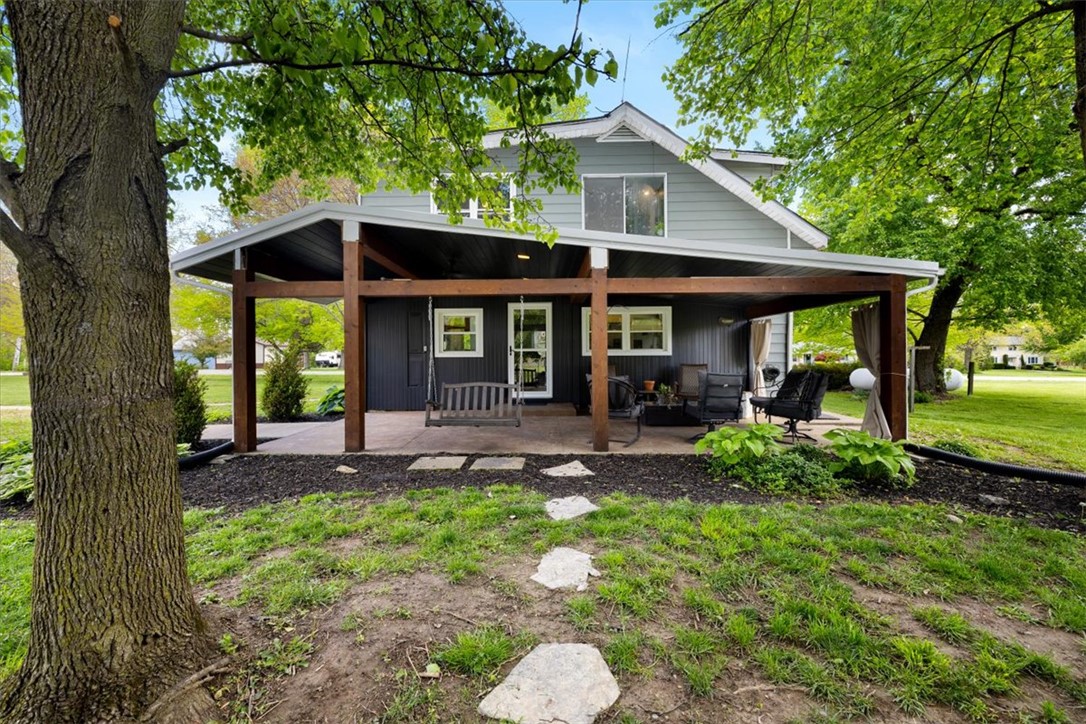 5120 Wheelock Road Troy, OH 45373 - Photo 44 of 67 This charming home features a covered patio perfect for outdoor living and entertaining.