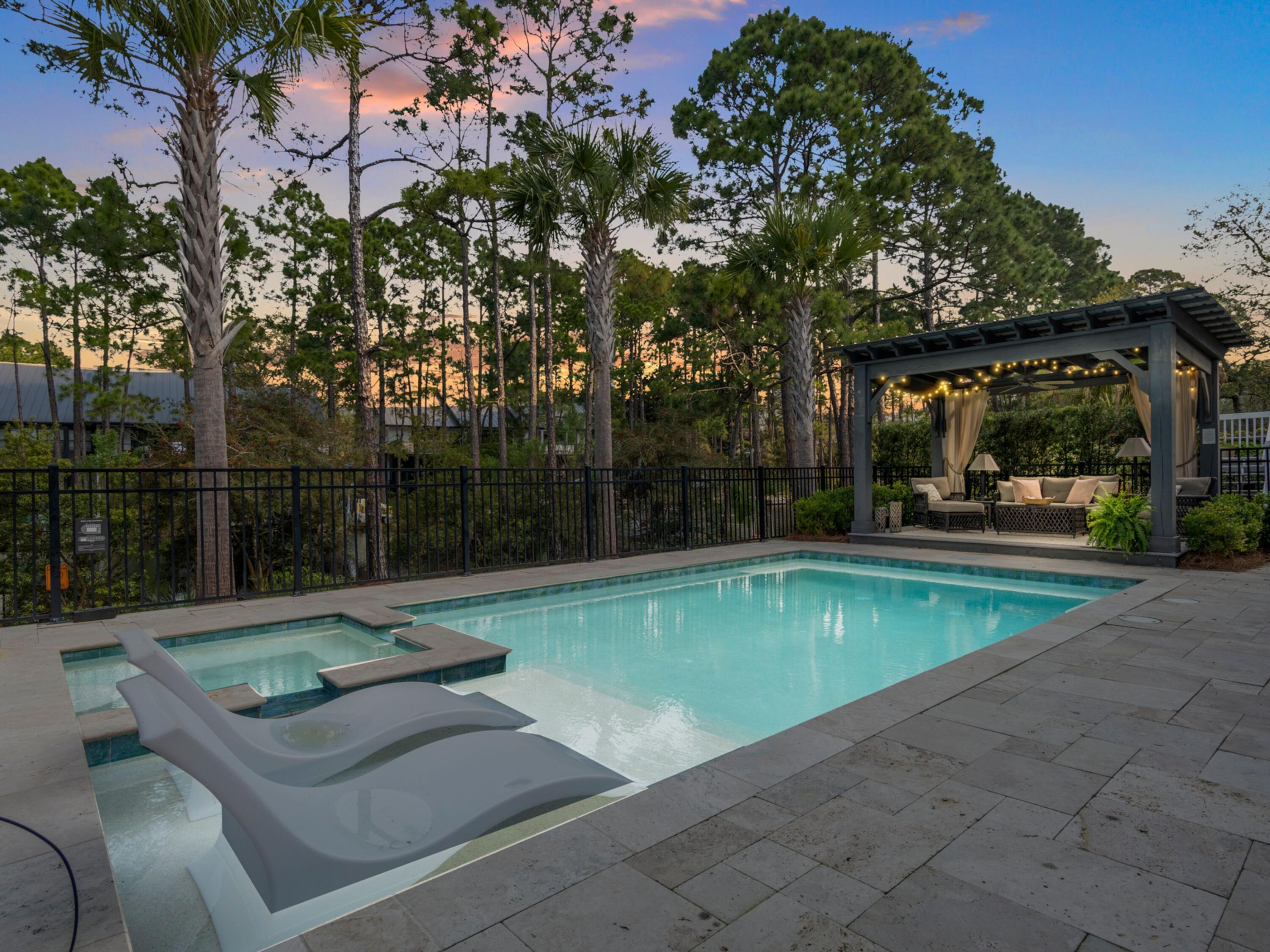 499 Lakeview Drive Santa Rosa Beach, FL 32459 - Photo 46 of 52 a view of swimming pool with chairs