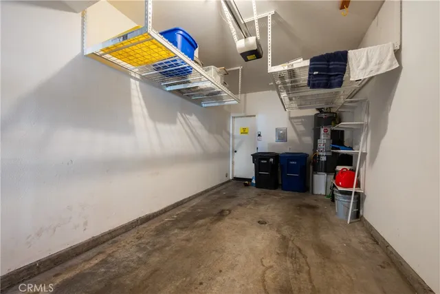 a view of storage and utility room