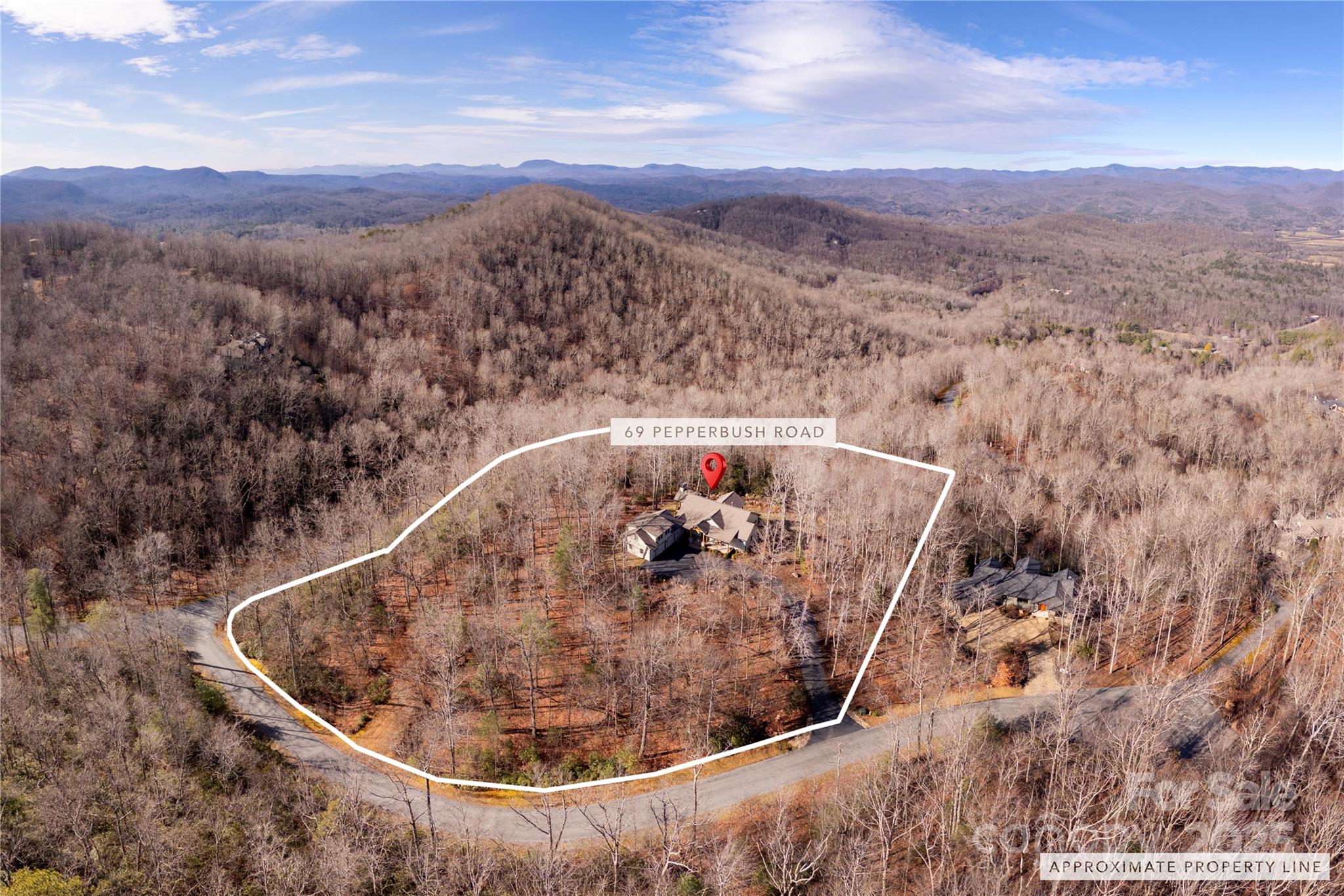 69 Pepperbush Road Brevard, NC 28712 - Photo 34 of 34 a view of a swimming pool with a mountain