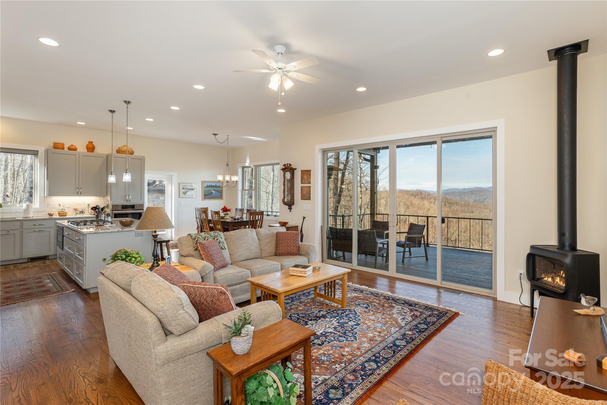 69 Pepperbush Road Brevard, NC 28712 - Photo 4 of 34 a living room with furniture and a table