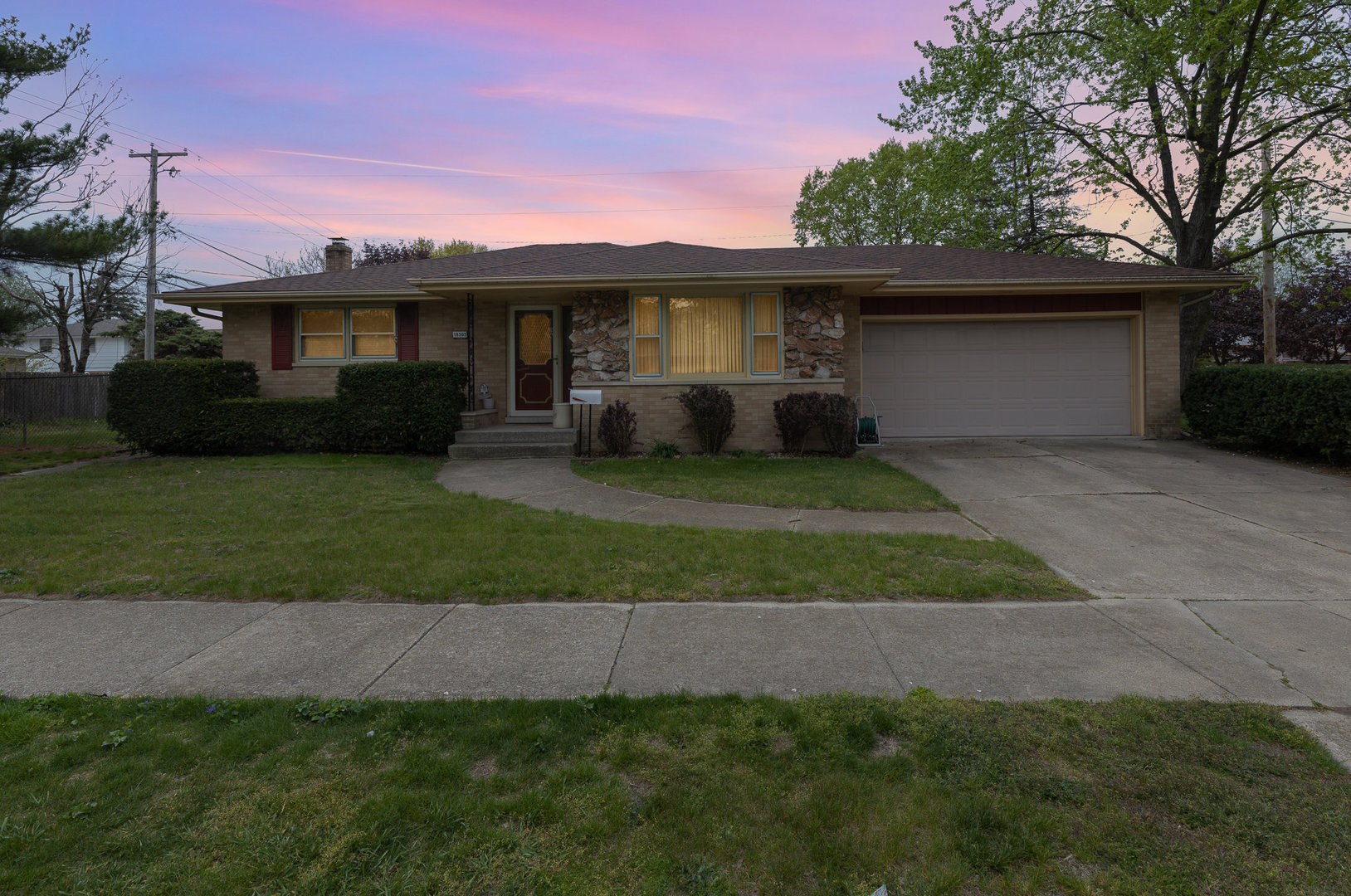18303 Bock Road Lansing, IL 60438 - Photo 29 of 29 a view of a yard in front of a house
