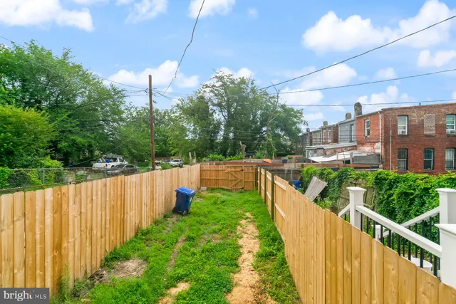a view of a large building with a view of a city