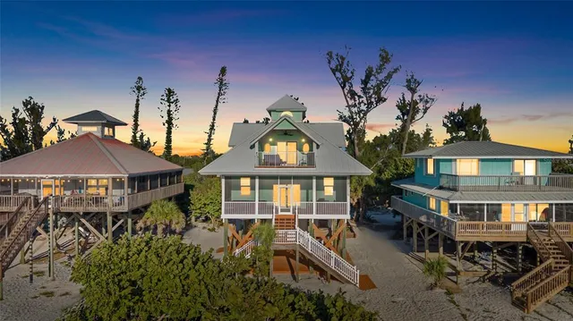 a view of a lake with a mountain in the background
