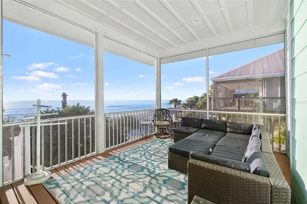 a outdoor living space with patio furniture