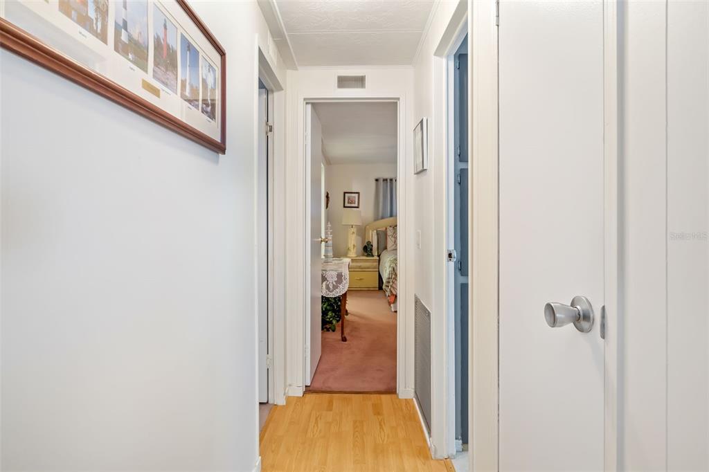 5619 Bayshore Road, Unit 423 Palmetto, FL 34221 - Photo 13 of 55 a view of a hallway with toilet