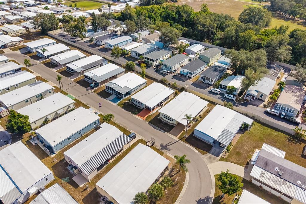 5619 Bayshore Road, Unit 423 Palmetto, FL 34221 - Photo 39 of 55 an aerial view of a house with a ocean view