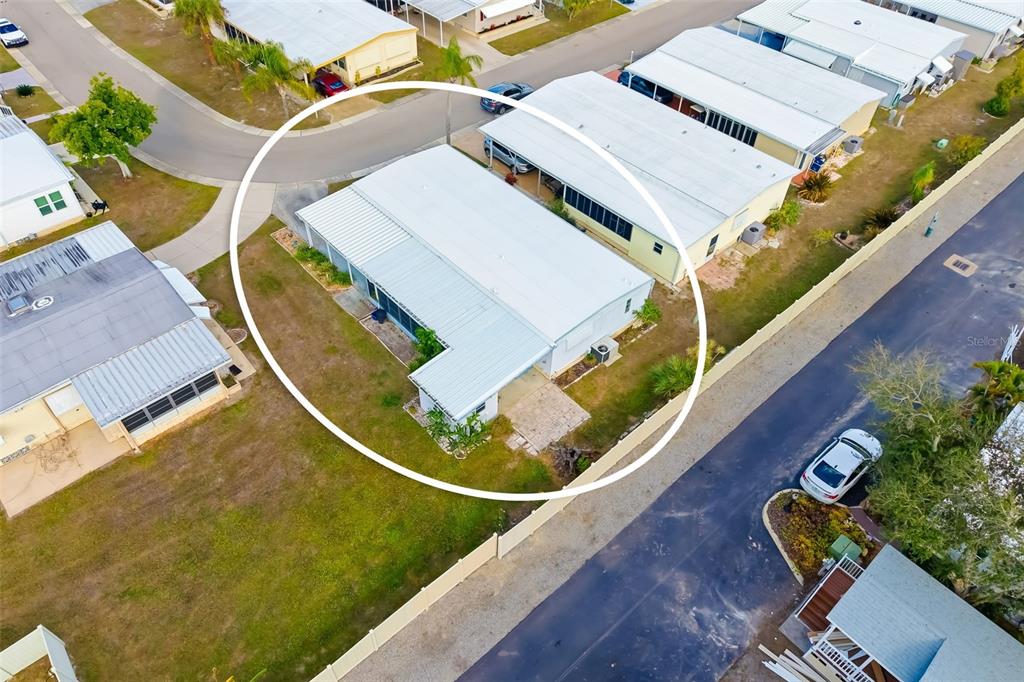 5619 Bayshore Road, Unit 423 Palmetto, FL 34221 - Photo 40 of 55 an aerial view of a swimming pool