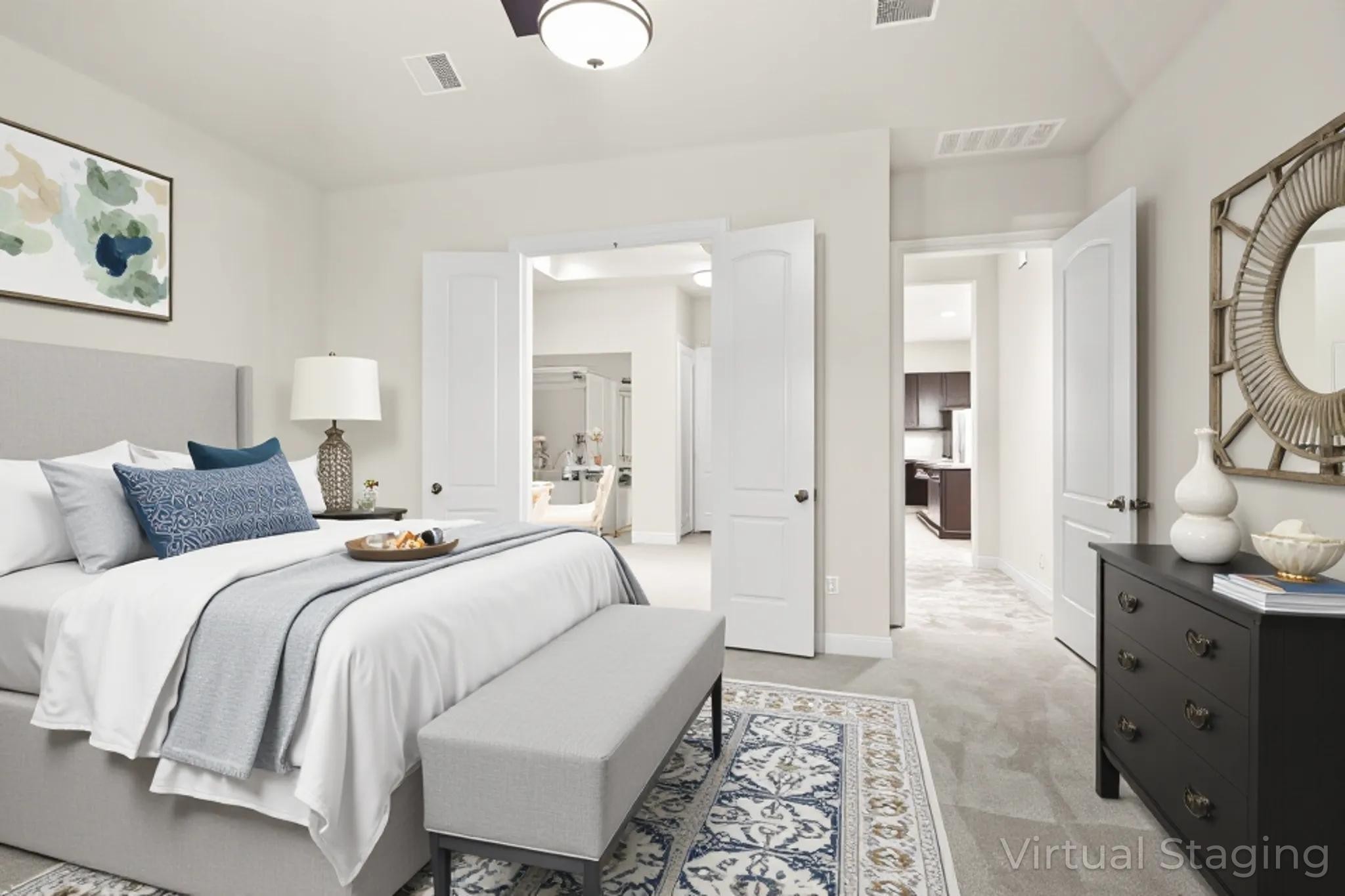 8931 Leaning Hollow Lane Spring, TX 77379 - Photo 14 of 38 VIRTUALLY STAGED PRIMARY BEDROOM