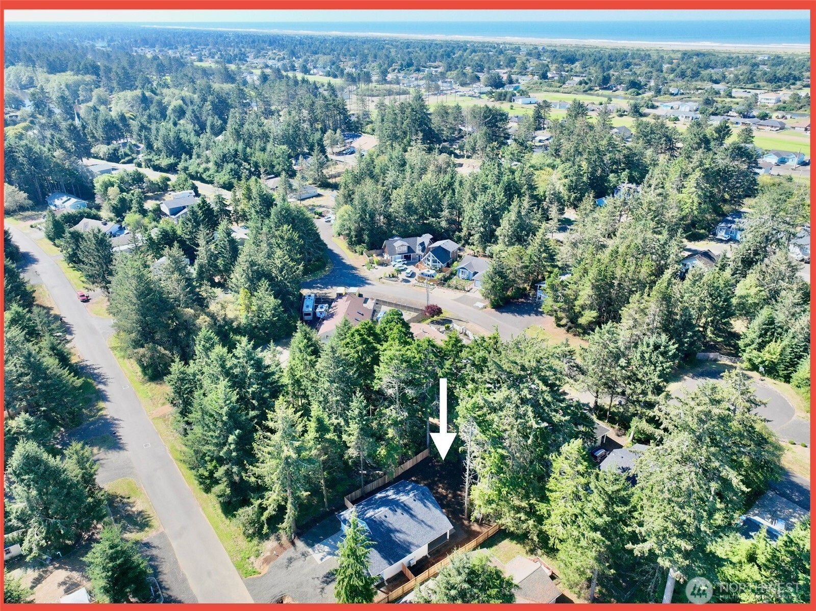 611 Weatherwax Loop Northeast Ocean Shores, WA 98569 - Photo 39 of 39 an aerial view of multiple house