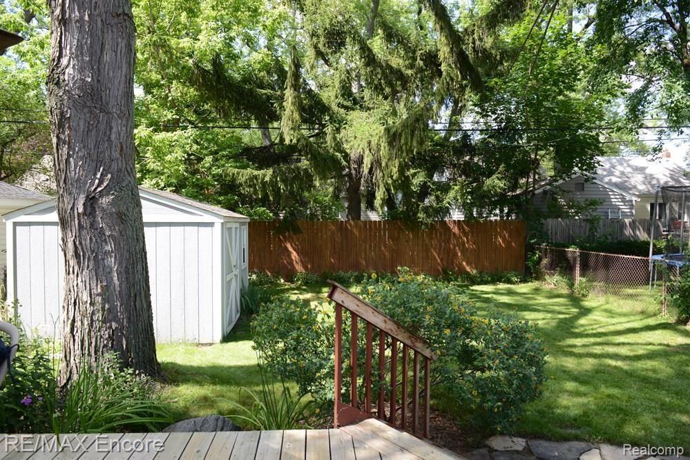 2186 Columbia Road Berkley, MI 48072 - Photo 24 of 25 View from deck of the backyard.