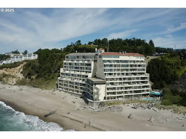 a view of building with outdoor space