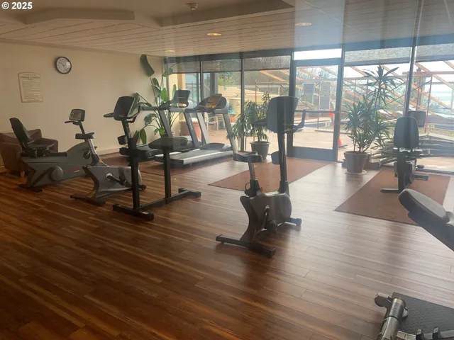 a living room filled with furniture