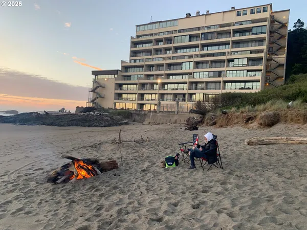 a view of an ocean beach