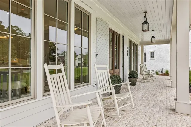 a view of staircase with utility room