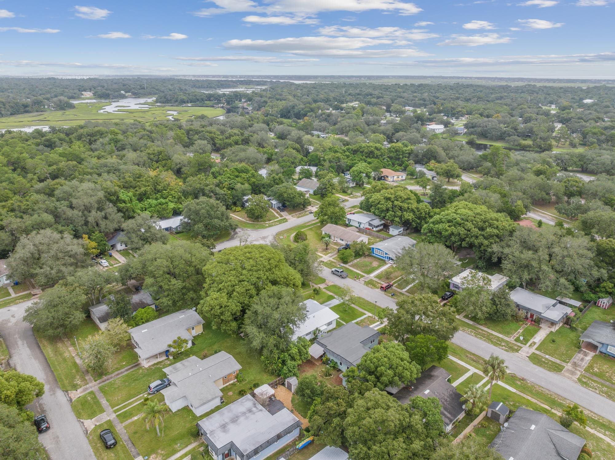963 Catalina Road St. Augustine, FL 32086 - Photo 34 of 59 an aerial view of residential houses with outdoor space and trees