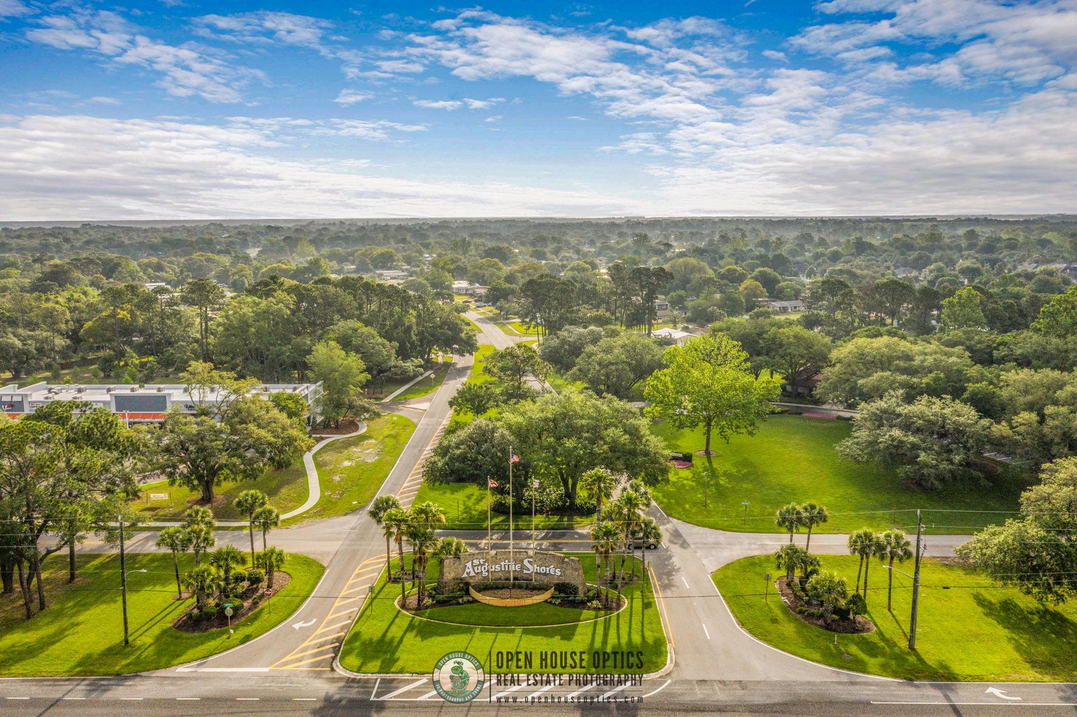963 Catalina Road St. Augustine, FL 32086 - Photo 37 of 59 an aerial view of residential houses with outdoor space