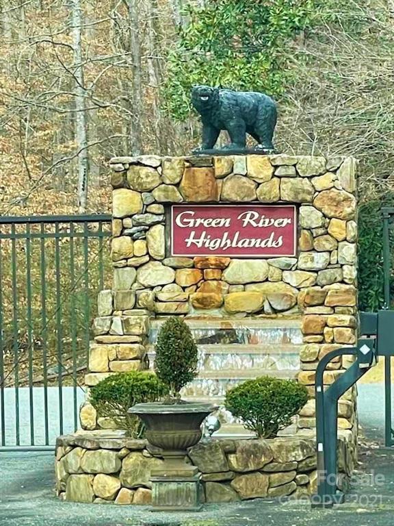 0 Cross Ridge Drive, Unit 120 Rutherfordton, NC 28139 - Photo 1 of 26 a sign that is on a brick wall