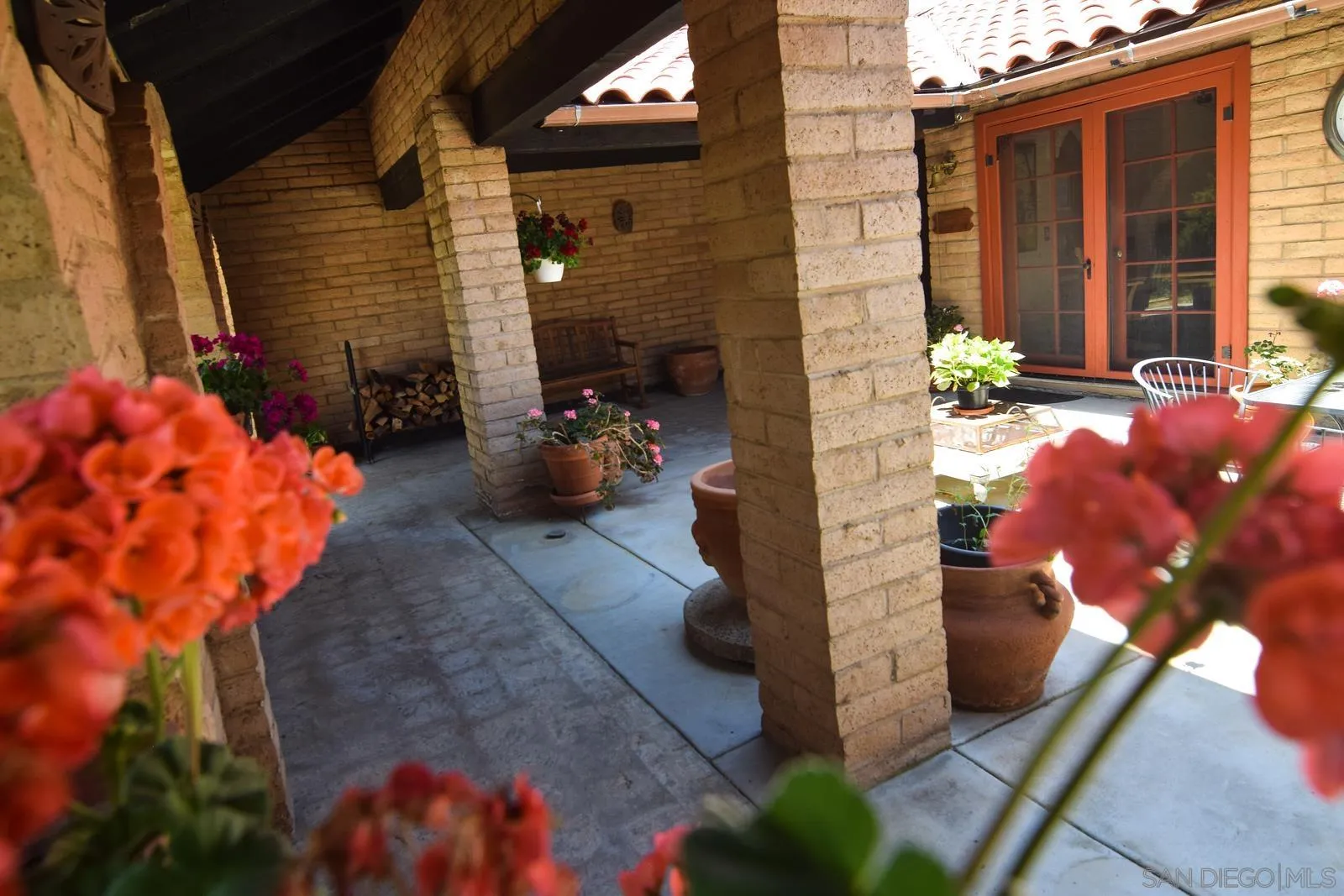 23684 Viejas Grade Road Descanso, CA 91916 - Photo 1 of 54 a view of a porch with seating space