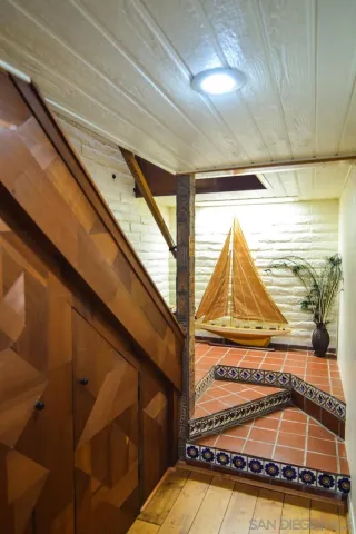 a view of front door