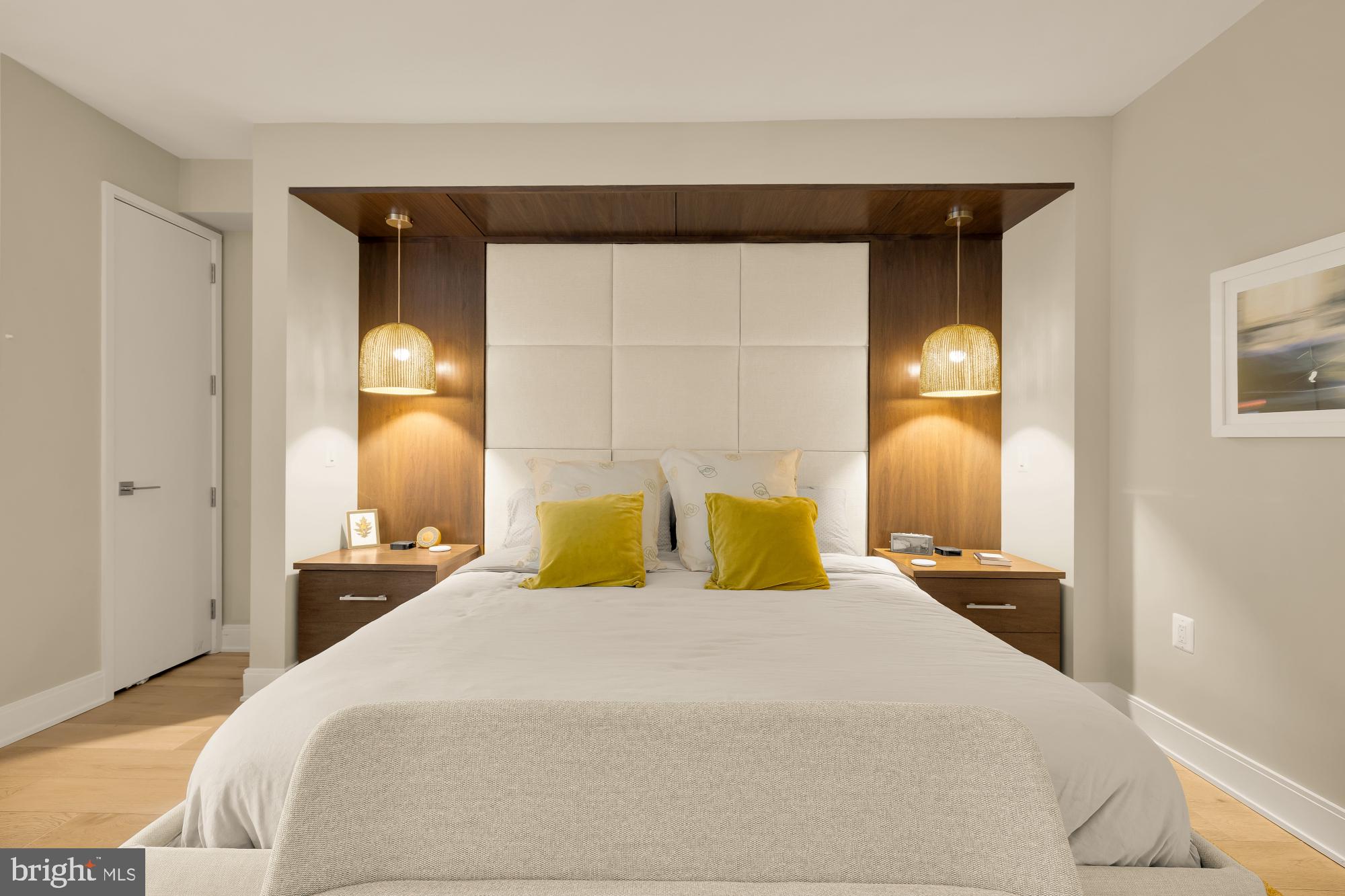 1045 31st Street Northwest, Unit 104 Washington, DC 20007 - Photo 29 of 43 Custom built-in bedframe