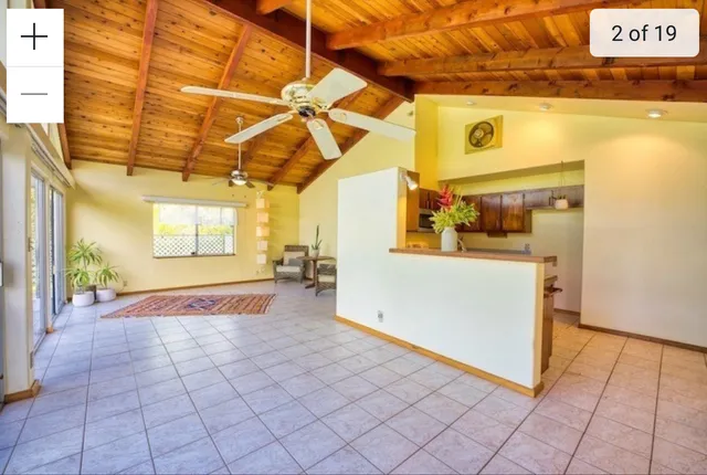 a view of a room with window