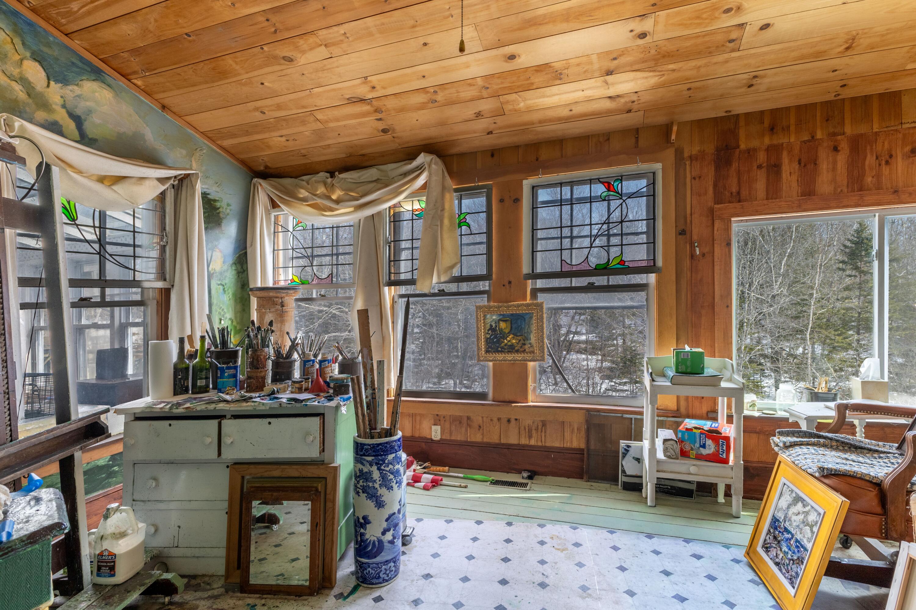 68 Village Road Steuben, ME 04680 - Photo 13 of 48 Sun room/studio.