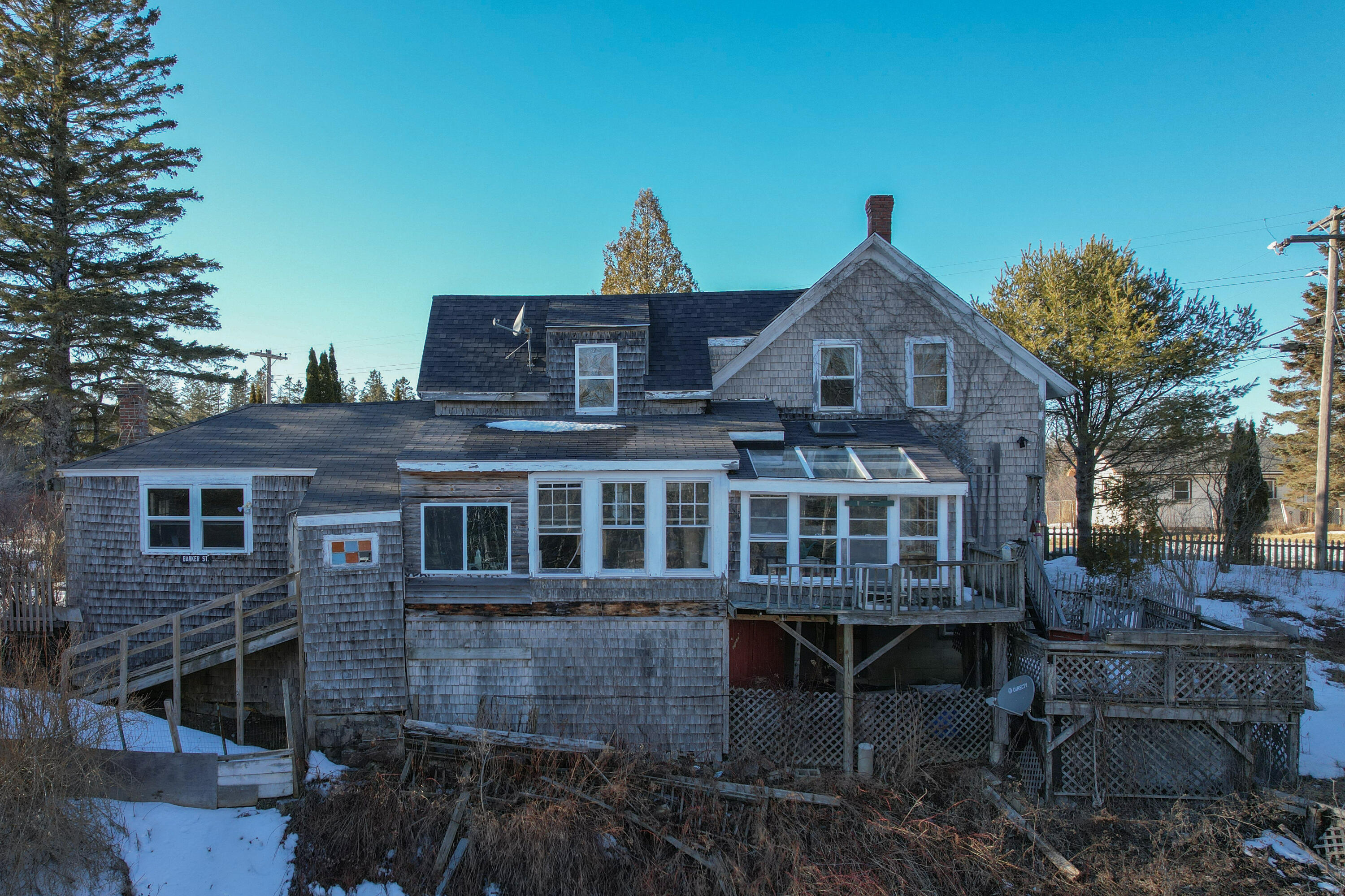 68 Village Road Steuben, ME 04680 - Photo 2 of 48 River side, studio & porch.