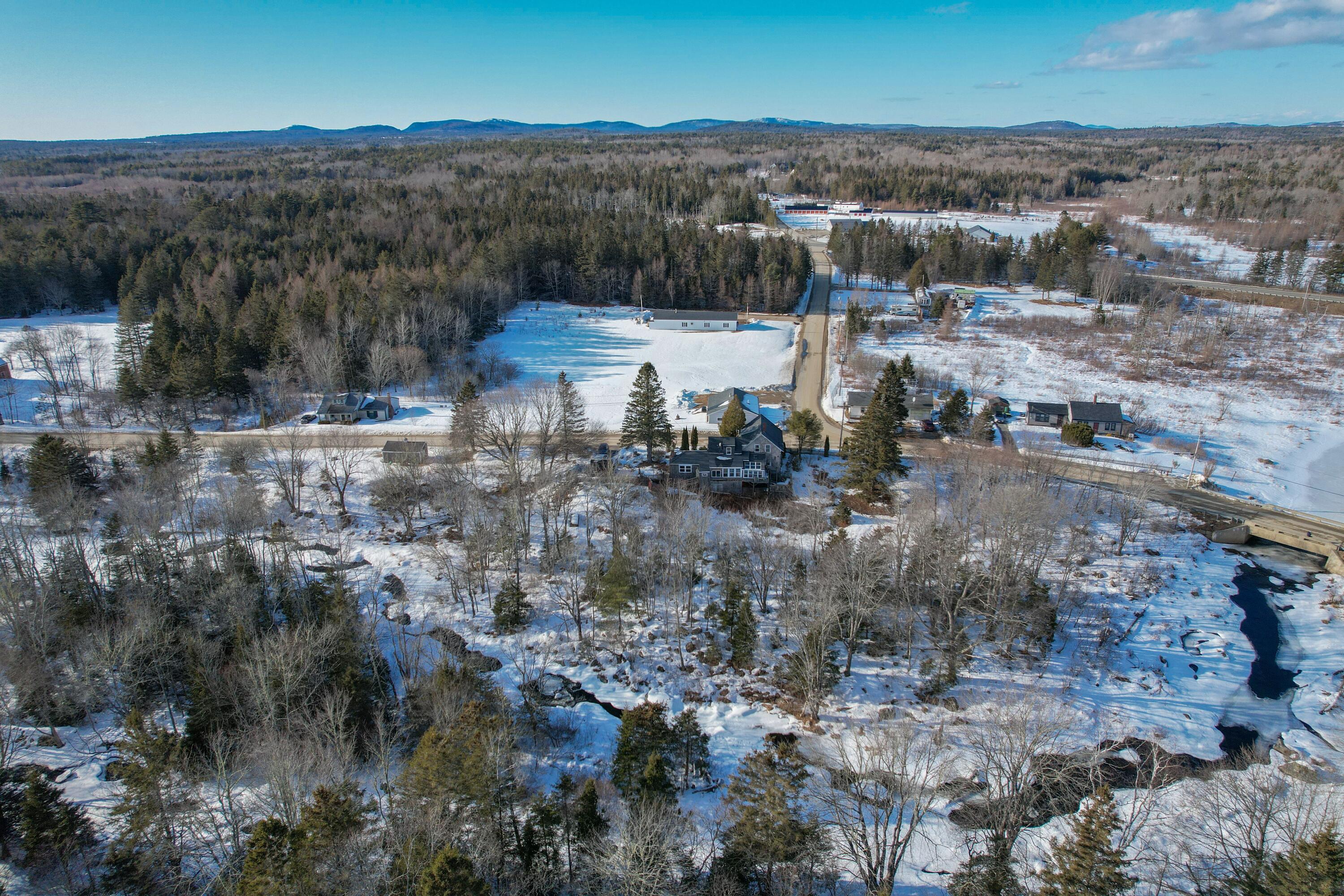 68 Village Road Steuben, ME 04680 - Photo 42 of 48 River outlining shorefront of property.
