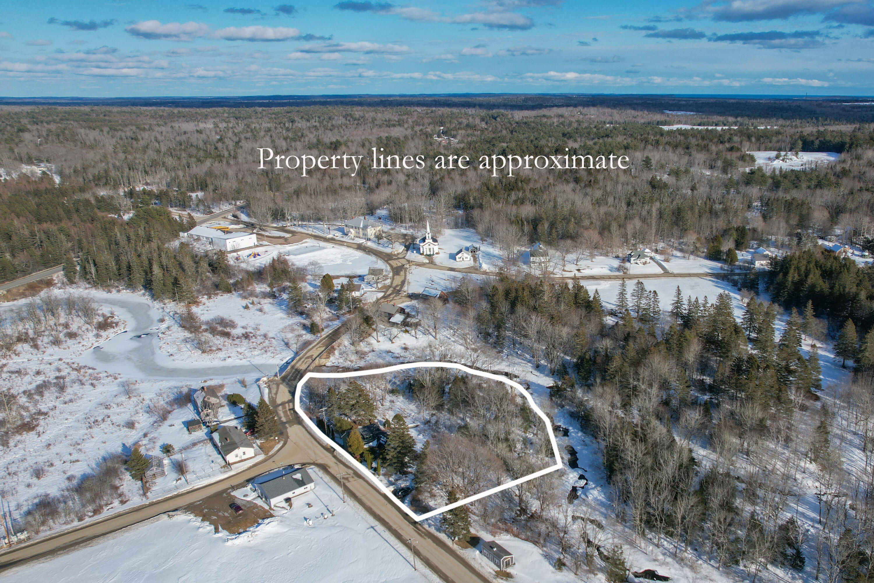68 Village Road Steuben, ME 04680 - Photo 44 of 48 Property outline.