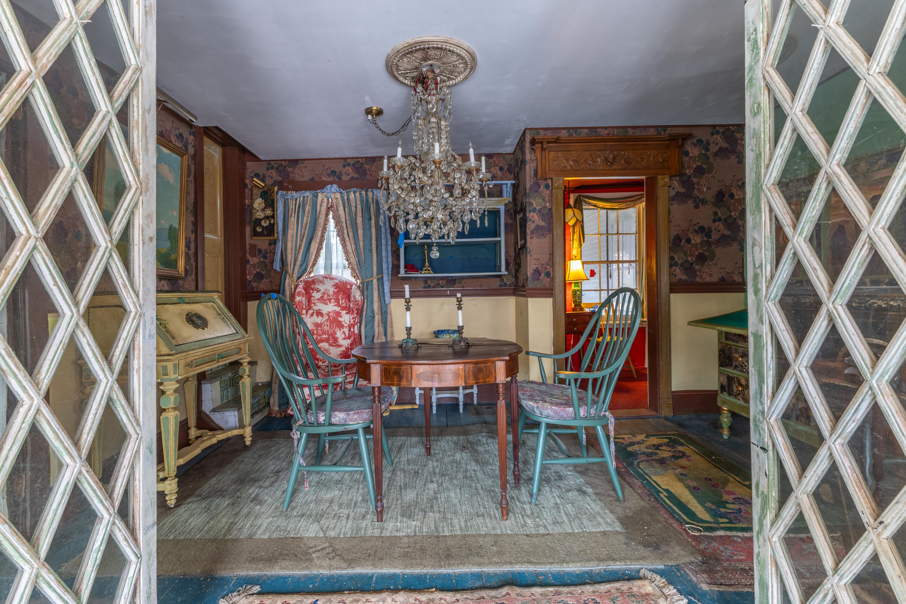 68 Village Road Steuben, ME 04680 - Photo 10 of 48 From sunroom/studio to dining room.