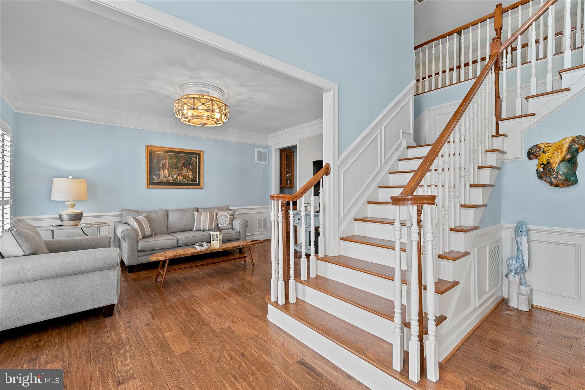 30755 Redtail Court Ocean View, DE 19970 - Photo 4 of 70 Foyer to Formal Living Room
