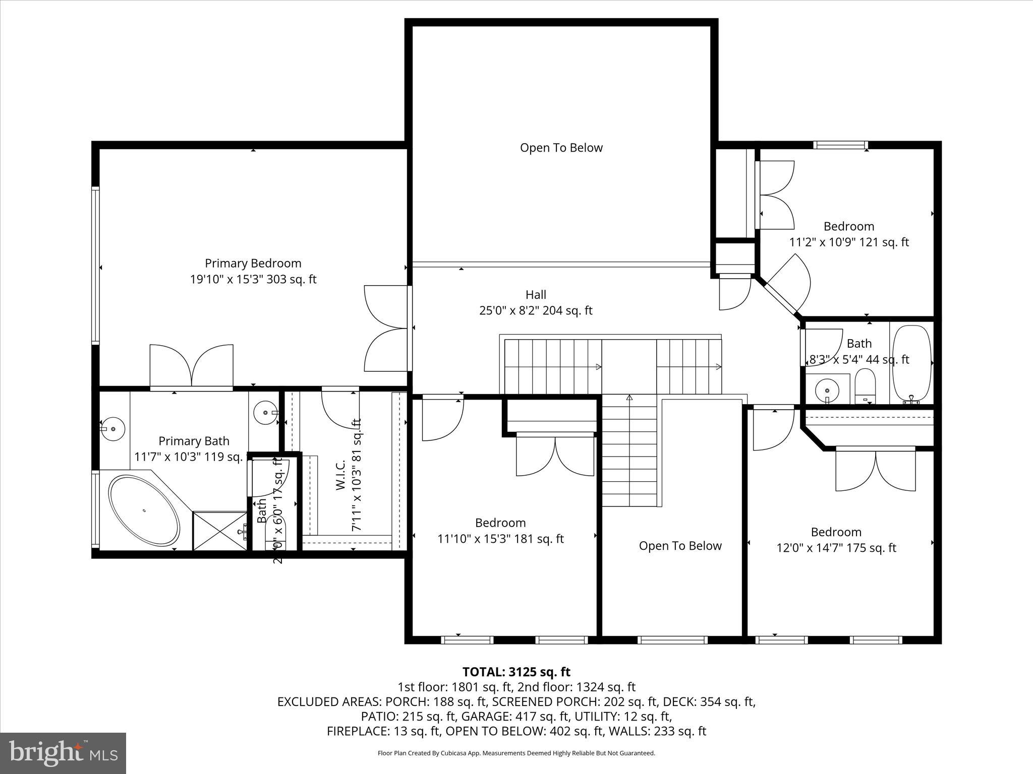 30755 Redtail Court Ocean View, DE 19970 - Photo 69 of 70 Upper Level Floor Plan