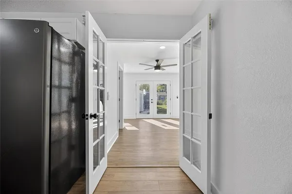 a view of a hallway