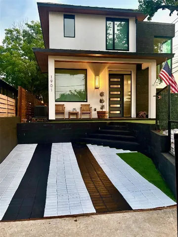 a bathroom with shower