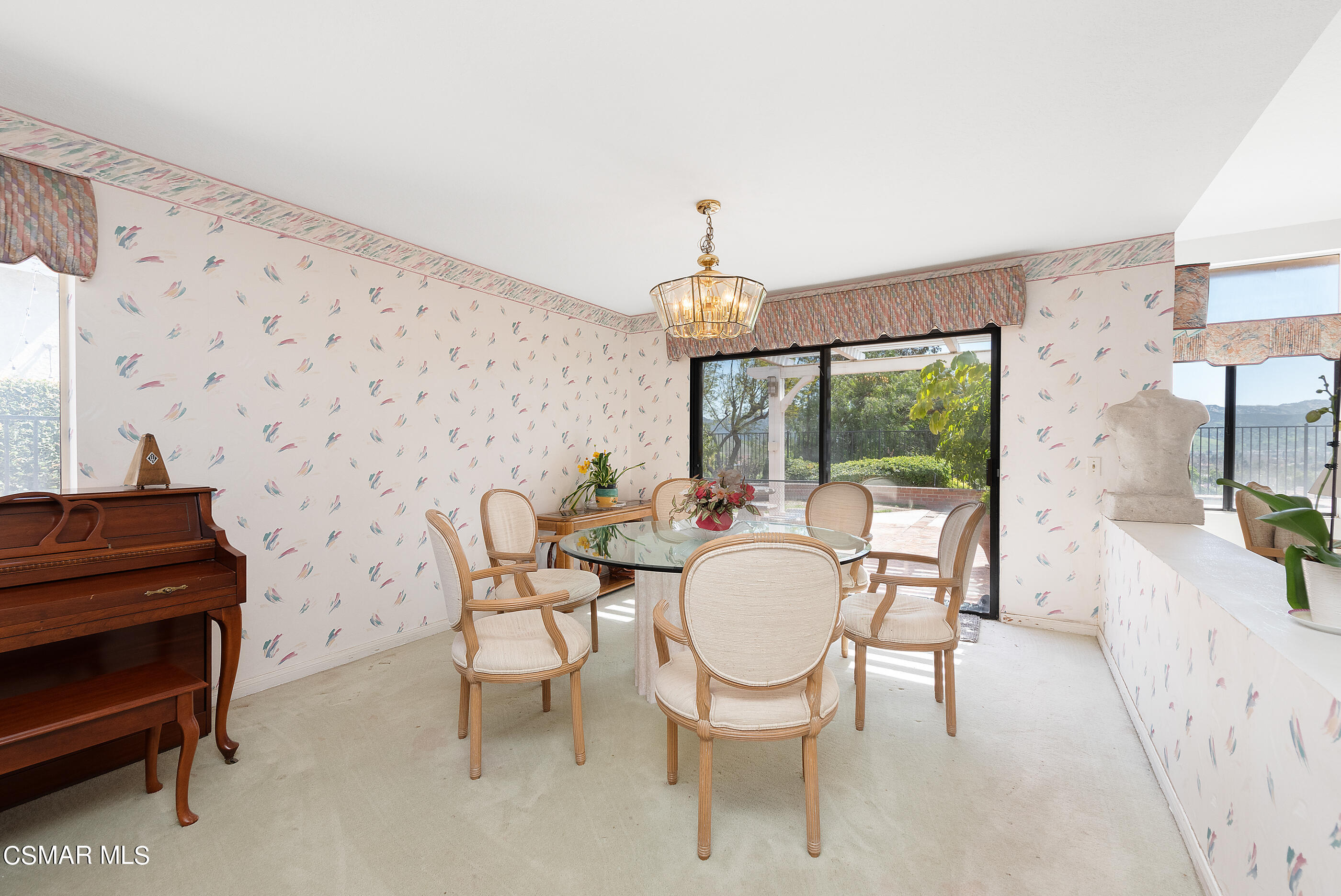 Undisclosed Address Simi Valley, CA 93063 - Photo 13 of 69 a view of a dining room with furniture window and outside view
