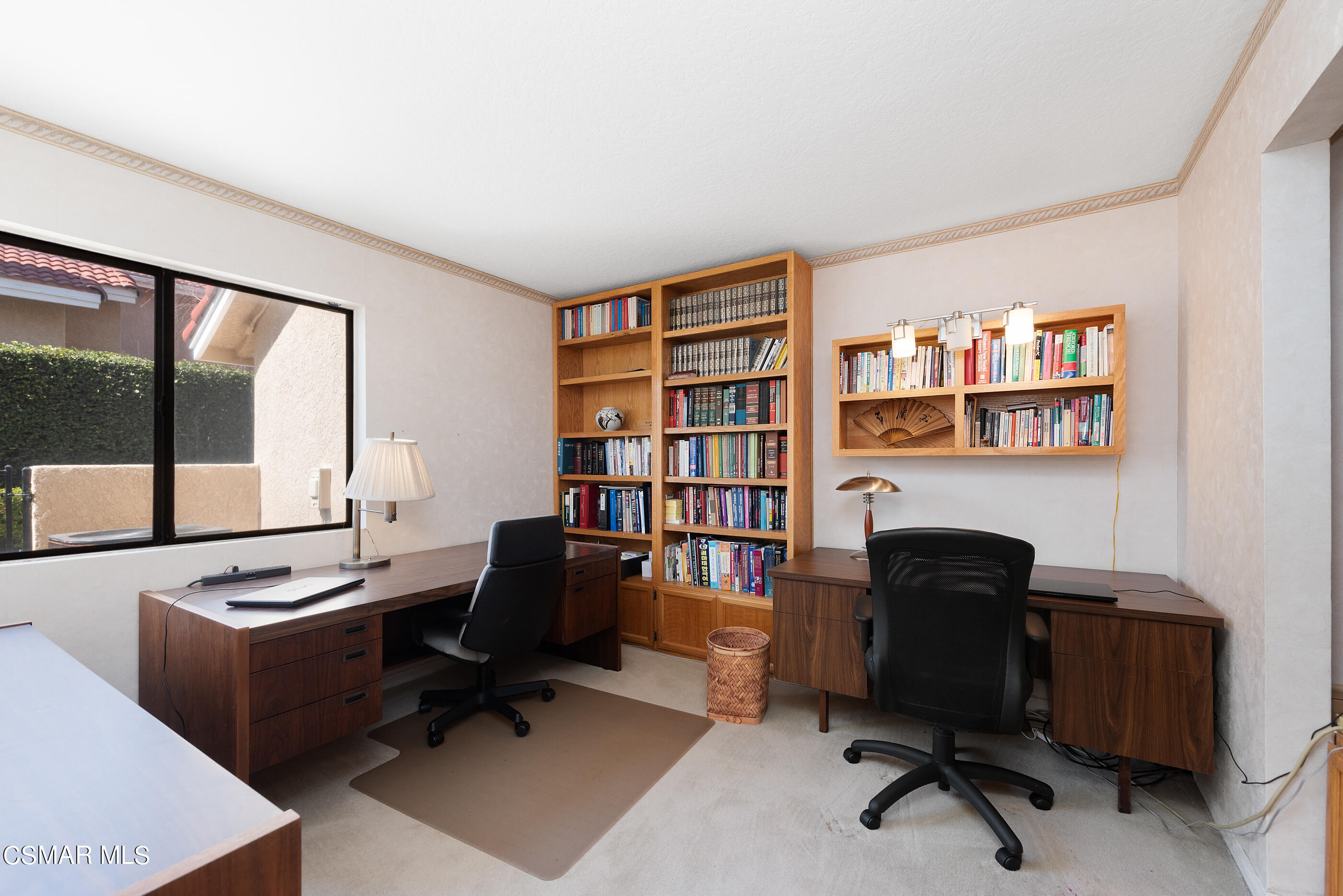 Undisclosed Address Simi Valley, CA 93063 - Photo 23 of 69 a view of a workspace with furniture and a window