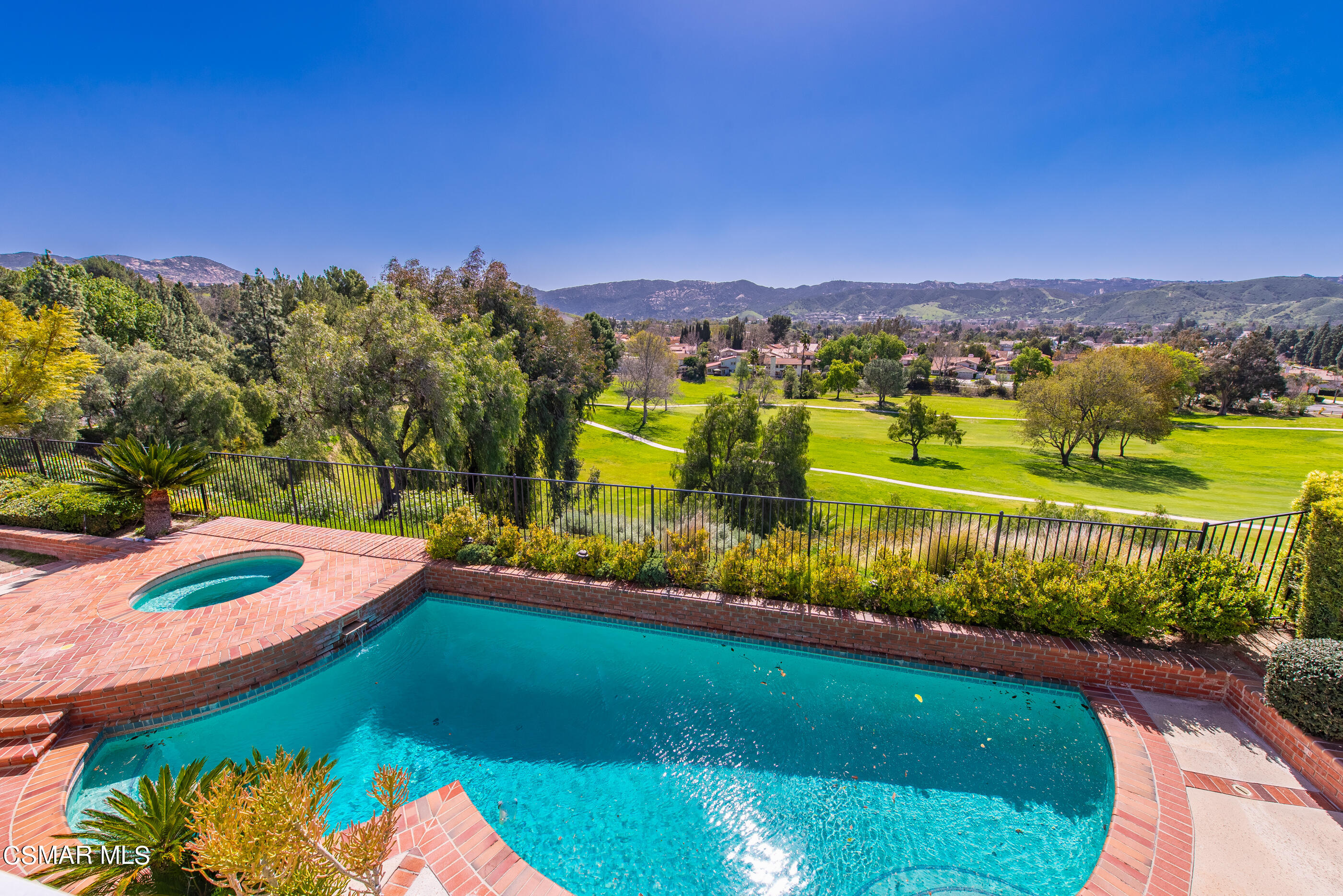 Undisclosed Address Simi Valley, CA 93063 - Photo 41 of 69 an aerial view of a golf course with a lake view